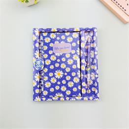 İngilizce Mottolu Kilitli Defter