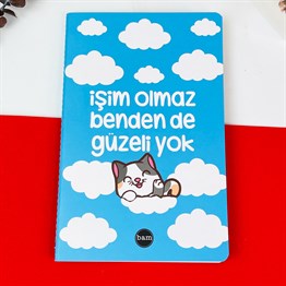 İşim Olmaz Benden De Güzeli Yok Tasarımlı Terzi Dikişli Defter