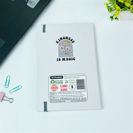 İyilik Sihirdir Tasarımlı Lastikli Defter