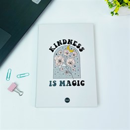 İyilik Sihirdir Tasarımlı Lastikli Defter