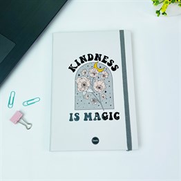 İyilik Sihirdir Tasarımlı Lastikli Defter