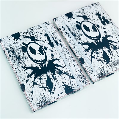 Jack Skellington Tasarımlı Lastikli Defter