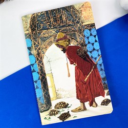 Kaplumbağa Terbiyecesi Tasarımlı Terzi Dikişli Defter
