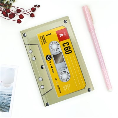 Kaset Tasarımlı Toptan Cep Defteri