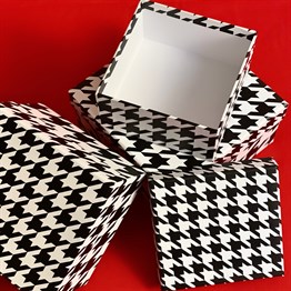 Goose Foot Pattern Gift Box - 3 Pcs Set