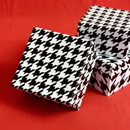 Goose Foot Pattern Gift Box - 3 Pcs Set