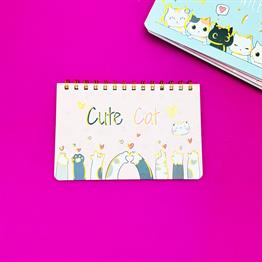 Kedi Klavye Önü Düzenleyici Defter