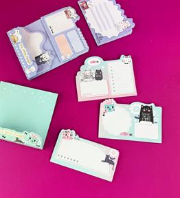 Kedi Post-it 3lü Set x12