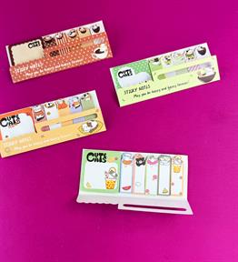 Kedi Post-it 6lı Set x12