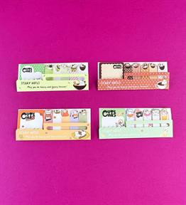 Kedi Post-it 6lı Set x12