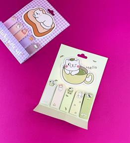 Kedi Post-it 6lı Seti x12