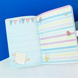 Kedi Tasarımlı Defter