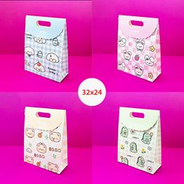 Kilitli Karton Hediye Çantası 32X24 x12