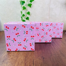 Cherry Daisy Gift Box - 3 Pcs Set