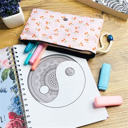 Cherry Cloth Pencil Case