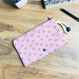 Cherry Cloth Pencil Case