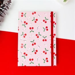 Cherry Hard Cover Notebook