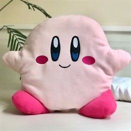 Kirby Tasarımlı Peluş Yastık