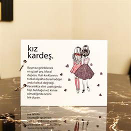 Kız Kardeş Photo Album w/Stickers