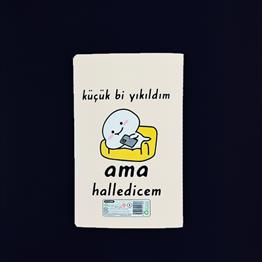 Küçük Bi Yıkıldım Terzi Dikişli Defter