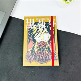 kuroshitsuji Tasarımlı Lastikli Defter