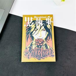kuroshitsuji Tasarımlı Lastikli Defter
