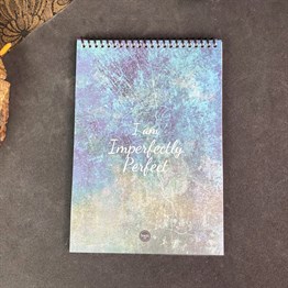 Kusursuz Bir Şekilde Mükemmelim Tasarımlı  A5 Sketch Book - Eskiz Defteri