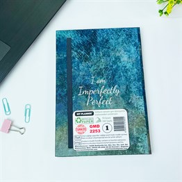 Kusursuz Mükemmelim Tasarımlı Lastikli Defter