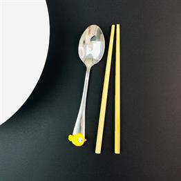 Kutulu chopstick Ve Kaşık Set