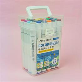  Languo Çift Taraflı 36lı Marker Kalem Set