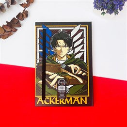 Levi Ackerman Tasarımlı Lastikli Defter