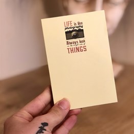 Lıfe İs Like Mini Photo Album w/Stickers