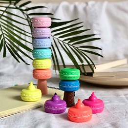 5 Pcs of Macaroon Felt Tip Pens Set