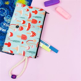 Mushrooms Cloth Pencil Case
