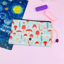 Mushrooms Cloth Pencil Case