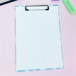 Blue Daisy Clipboard