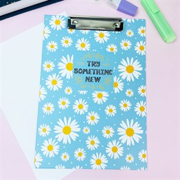 Blue Daisy Clipboard