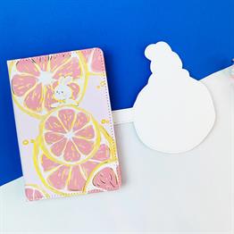 Meyve Fiğürlü Kabartma Kapaklı Defter