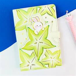 Meyve Fiğürlü Kabartma Kapaklı Defter