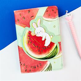 Meyve Fiğürlü Kabartma Kapaklı Defter