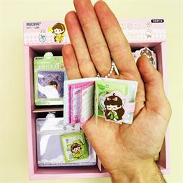Mini Cırt Kapak Defter & Anahtarlık X20