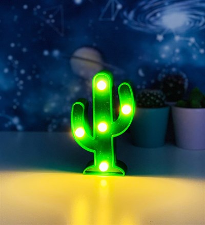 Mini Cactus Led Light