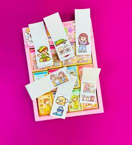 Mini Prenses Sticker Defteri x48