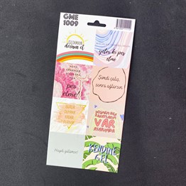 Mod Tasarımlı Sticker