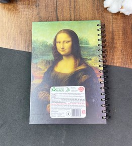 Mona Lisa Tasarımlı Konuşan Ajanda 