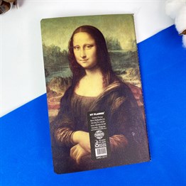 Mona Lisa Tasarımlı Terzi Dikişli Defter