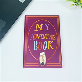 My Adventure Book Tasarımlı Lastikli Defter