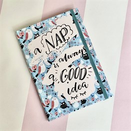 Nap Always Good Tasarımlı Lastikli Defter