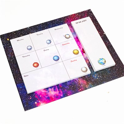 Nasa Tasarımlı Haftalık Planner