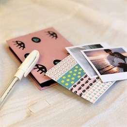 Evil Eye Mini Photo Album w/Stickers